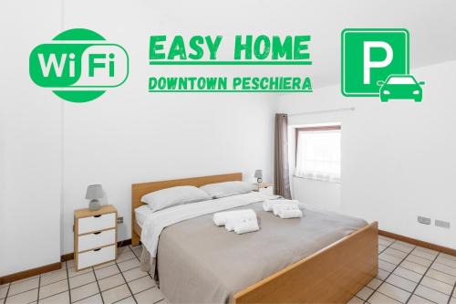 Peschiera del Garda City Centre Apartment | Downtown Peschiera, Easy Home with Wi-Fi and parking