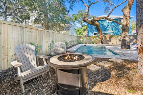 St. Augustine House | Downtown St Aug Home by Fountain of Youth Pool Spa by Beach Add Golf Cart