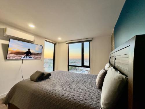 Avenida Revolucion Apartment | Downtown TJ Ave Revolucion 1BR Suite 10th floor
