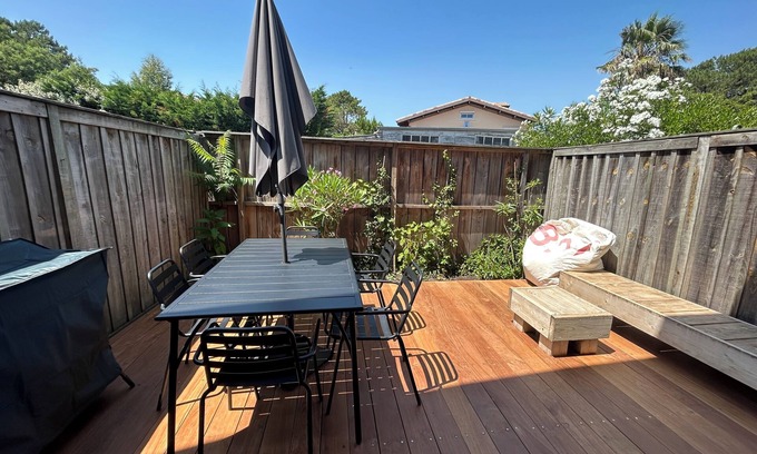 Le Canon Apartment | Duplex res les Canonniers Cap Ferret