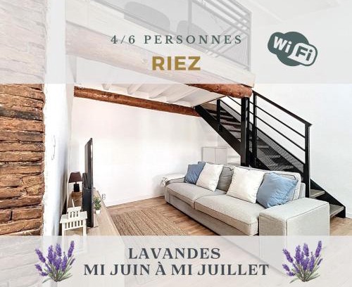 Riez Apartment | Duplex sous les toits