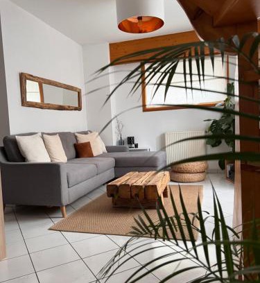 Sallanches Apartment | Duplex Terrasse Centre Parking