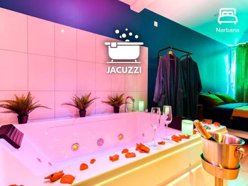 Anatole France Apartment | EDEN SUITE - Jacuzzi - Parking - Clim by Narbana