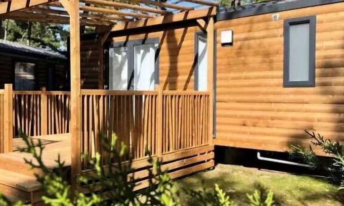 Pouzauges House | Eden Trio mobile home - 3 bedrooms + TV sleeps 6