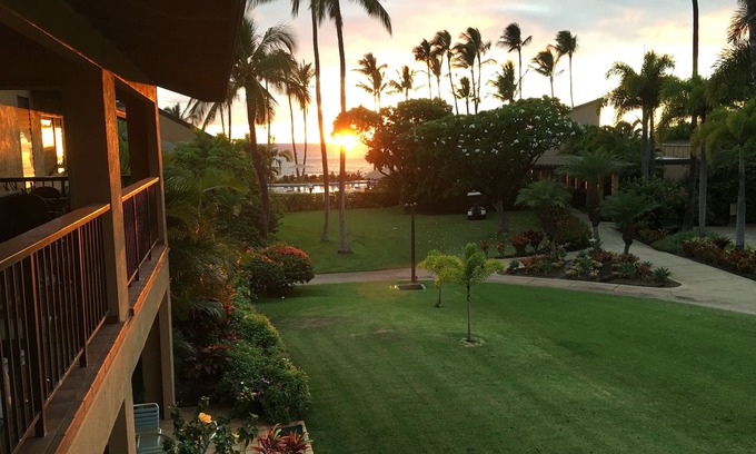 Wailea Apartment | Ekahi 8F, Oceanview Studio, extremely close to Beach and Main Pool! 2nd Floor