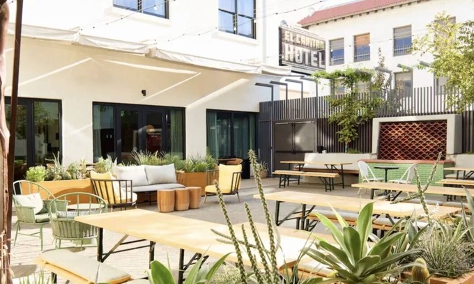 Merced Hotel | El Capitan Hotel Arbor Lane Queen - Gateway to Yosemite