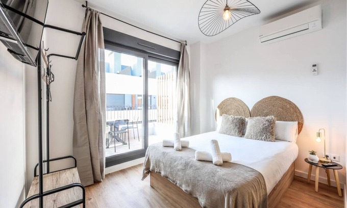 San Sebastian de los Reyes Apartment | Elegant Studio with Private Terrace by RentitUP