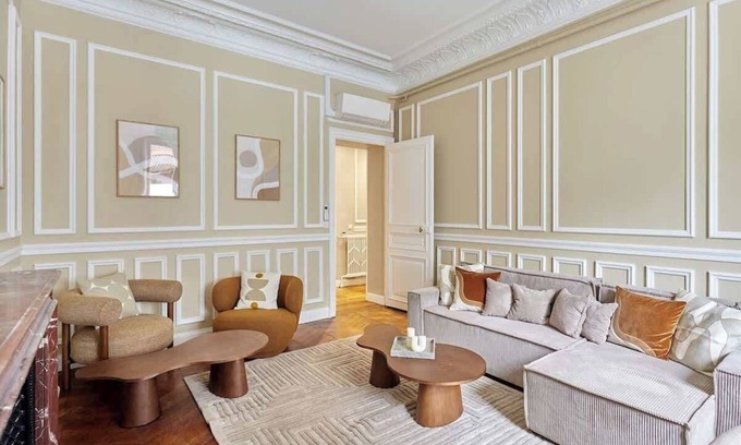 L'Europe Apartment | Elegant 3-bedroom air-conditioned apartment - Champs-Élysées