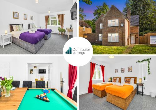 Brampton House | Elegant 3 Bedroom Detached House By Your Lettings Short Lets & Serviced Accommodation Peterborough With Free WiFi & Parking