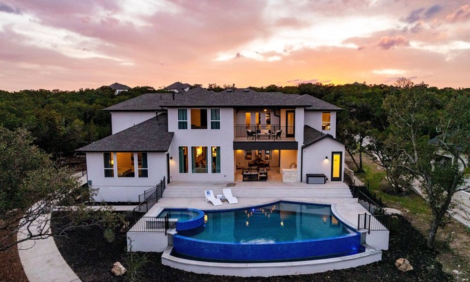 Jonestown House | Elegant Lake Travis Escape - Chef’s Kitchen, Game Room, Media Lounge & Office
