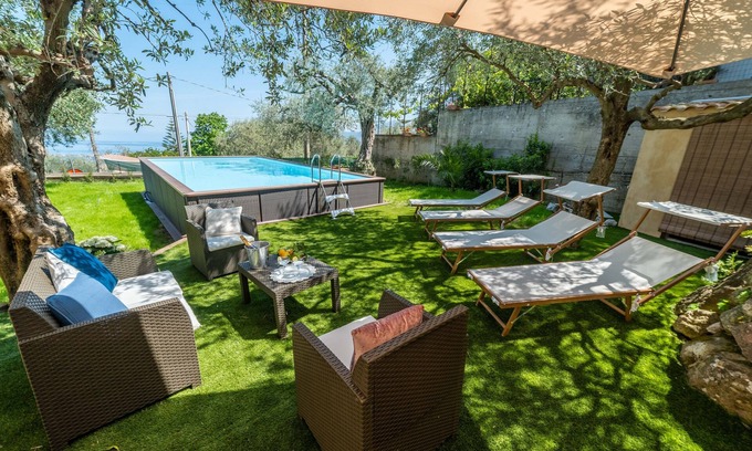 Carini Villa | Elegant Sicilian house, pool, excellently finished, sea view