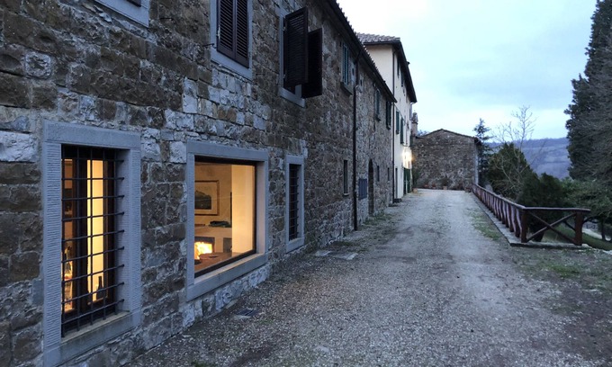 Pieve Santo Stefano House | Elegant Tuscan House near Anghiari in an Ancient Villa