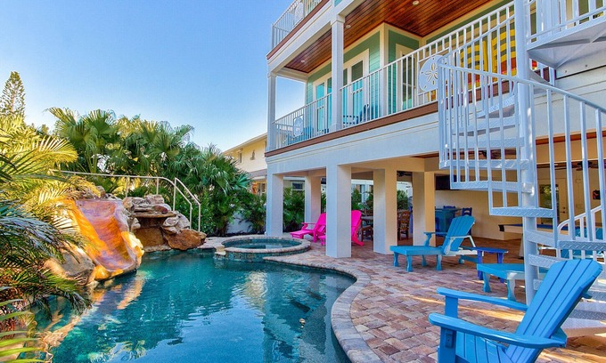 Bradenton Beach House | Elevator - Summer Retreat by SeaBreeze Vacation