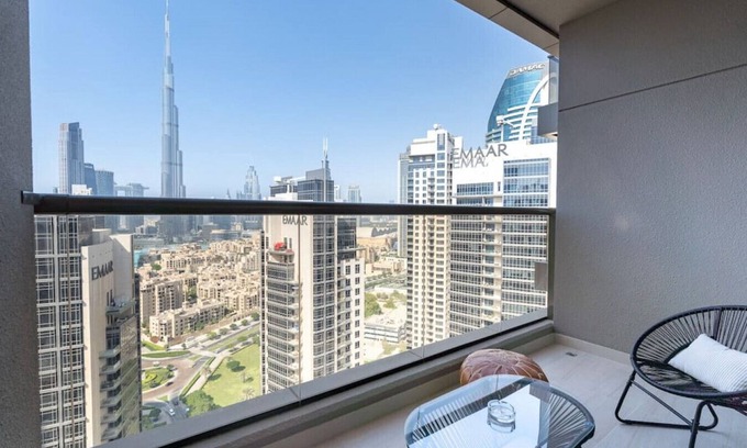 Downtown Dubai Apartment | Elite Downtown Residence 2203 · Romantic hideaway w breathtaking Burj Khalifa view