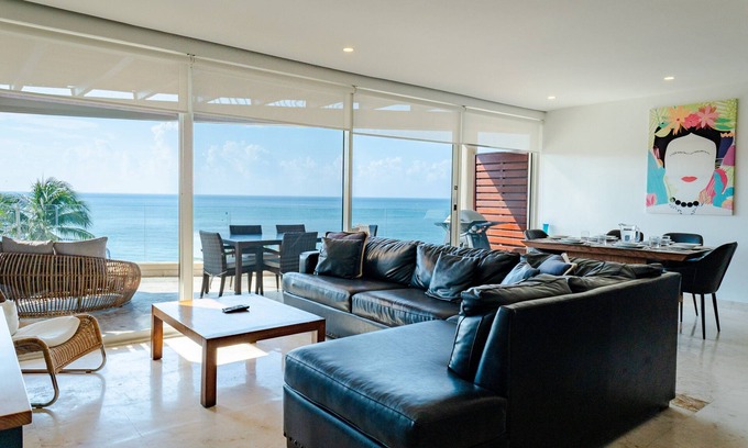 Puerto Juarez Condo | Embassy Penthouse Beachfront at The Elements by BRIC