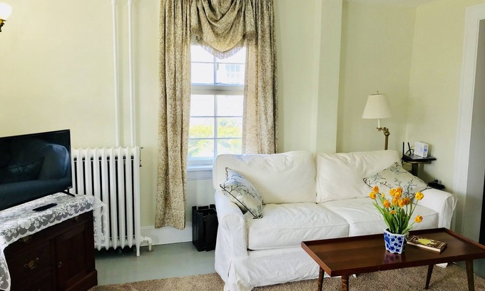 Litchfield Historic District Apartment | Enjoy colonial charm in one of Litchfield's oldest neighborhoods!