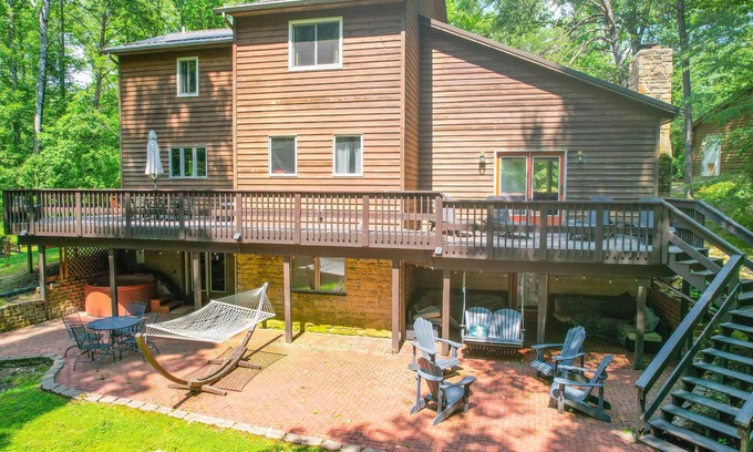 Helmsburg Cabin | Ensconced in natural beauty. The Ridge. Pet Friendly! Game Room!