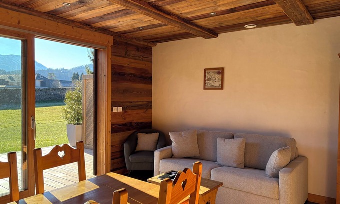 Taninges Ski Chalet | Entire chalet with indoor pool jacuzzi sauna steam room