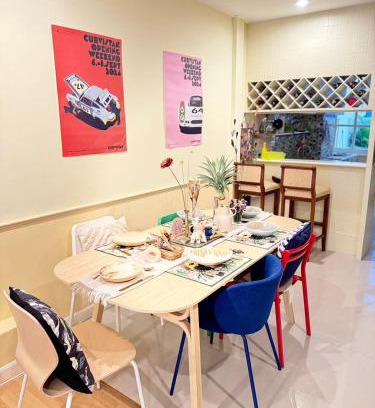 Bangkok Central Business District House | Entire House 6 people 3Beds 2Baths near BTS Asoke Terminal21