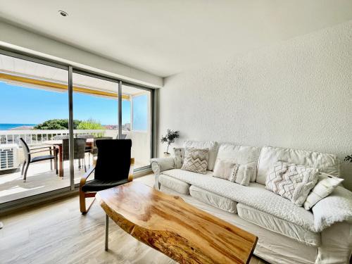 Carnon-Plage Apartment | Entre Mer & Port - T3 Carnon, Terrasse, Clim