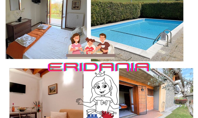 Lonato del Garda Apartment | Eridania accomodation with garden and pool