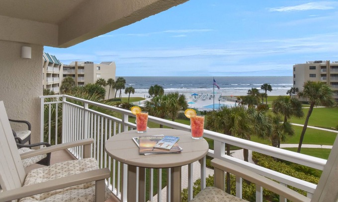 New Smyrna Beach Condo | Errol-by-the-Sea 417 - Fantastic ocean and pool views!