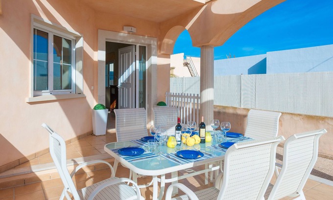 Sa Rapita House | ESPAIOSA - House with terrace in Sa Rapita. Free WiFi