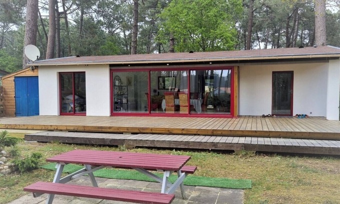 Grayan-Et-L'Hopital House | EURONAT, CHALET, 64m2, large south-west terrace, magnificent garden