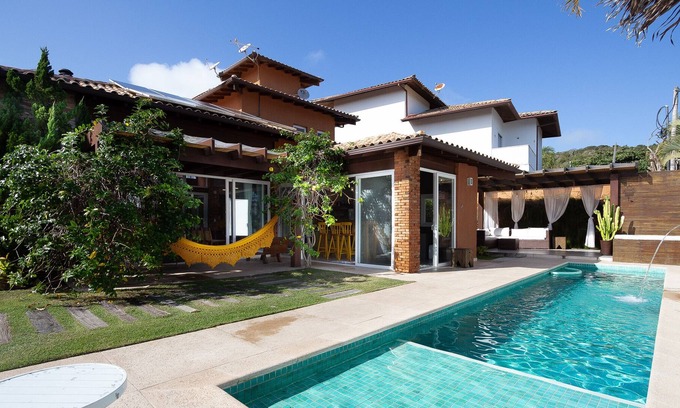 Buzios House | Excellence Geribá Buzios spa, Swimming pool, Barbecue next to the Beach -
