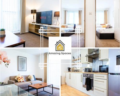 Warrington Apartment | Executive 2 Bed Apartment with Free Parking by Amazing Spaces Relocations Ltd