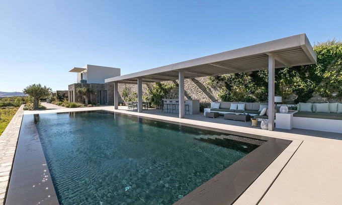 Paros Villa | Extravagant Paros Villa | 3 Bedrooms | Villa New Edge | Private Pool