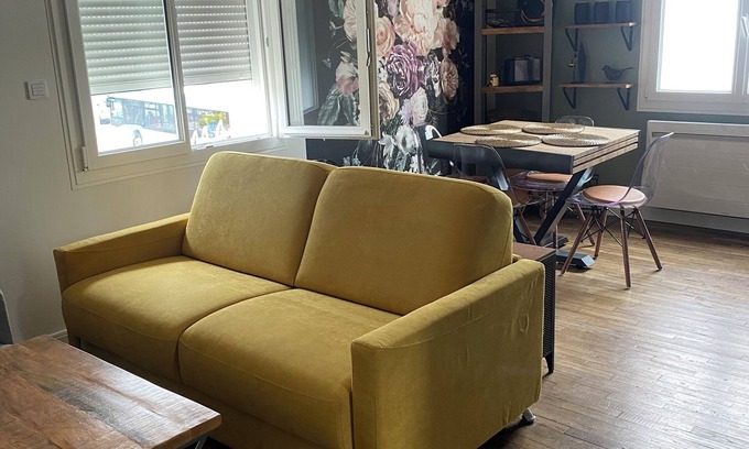 Rocabey - Alsace - Gare Apartment | F3 St Malo Tout Confort Centre 3mn de la Gare, 20mn de la Plage et D'intramuros