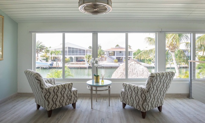 Key Colony Beach Villa | Fabulous Canal Front Villa, 37 ft Dock and 8-person hot tub