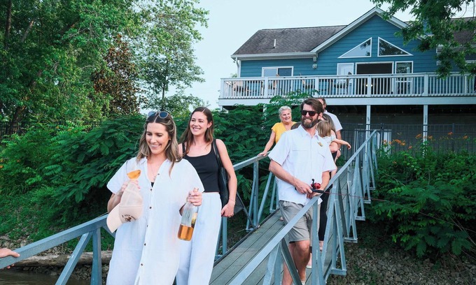 Bellevue House | Fam & Pet Friendly Riverfront Home w/Private Dock