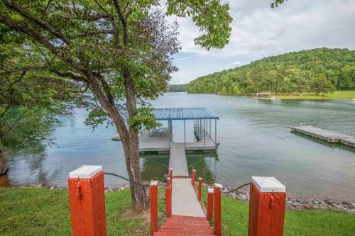 Big Creek House | Family Friendly Lakefront with Private Dock Fire Pit Near Marinas