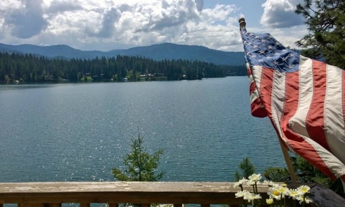 Hayden Lake House | Family-friendly with a beautiful view of Hayden Lake and new outdoor Patio!