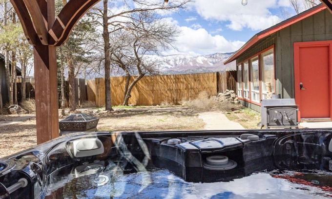 Flagstaff House | family retreat with hot tub and game room