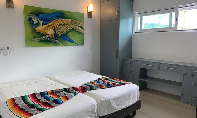 Colonia 10 De Abril House | Family-sized private home walking distance to airport! 2 min (car) to the ocean.