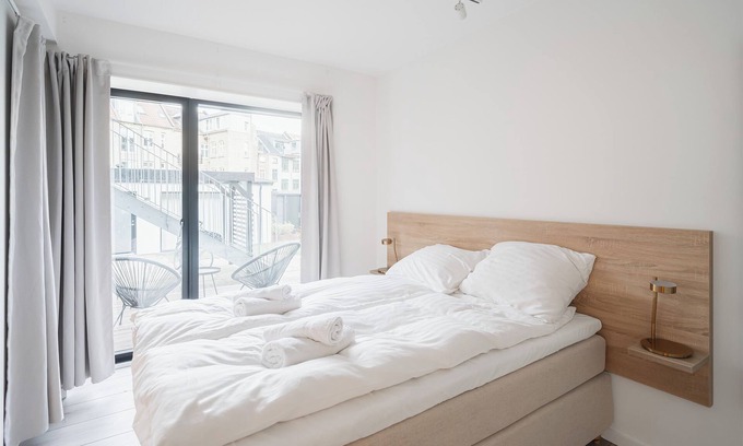 Øgadekvarteret Apartment | Fantastic 1-BR apartment with a terrace - 161