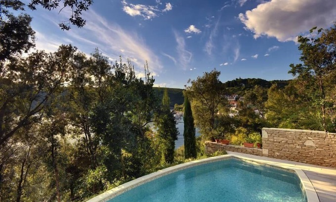 Rakalj House | Fantastic Finca directly at Adriatic Sea with private pool