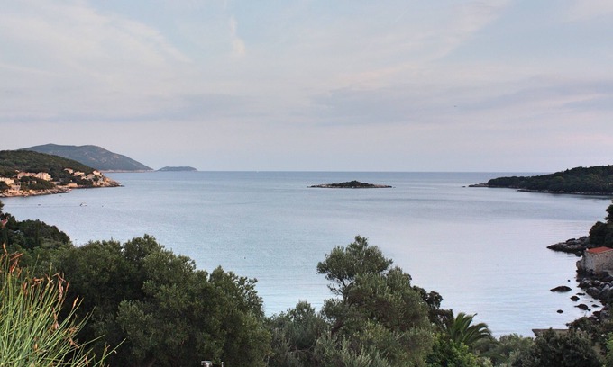 Molunat House | Fantastic sea view from the sun terrace