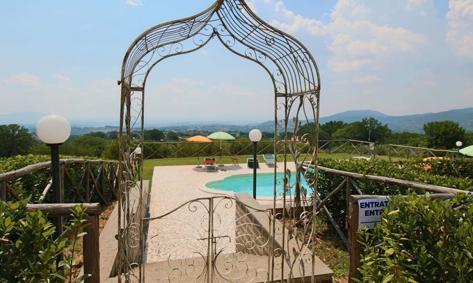 Casperia House | Farmhouse in Casperia With Pool & Scenic Views