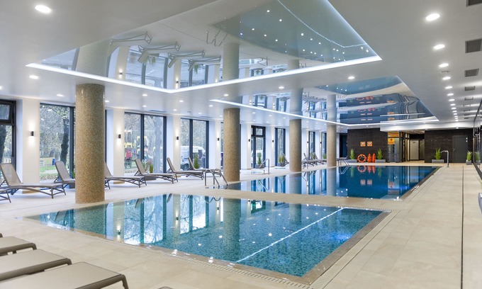 West Pomeranian Voivodeship Apartment | Faro Apartamnety Nadmorskie Tarasy SPA 100 m from the sea, swimming pools, saunas,