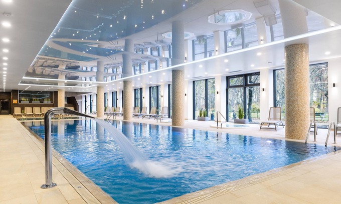 Kolobrzeg Apartment | FARO Nadmorskie Spa Deluxe 100 m from the sea, swimming pools, saunas etc.