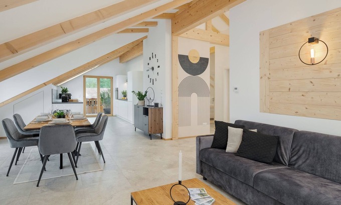 Bernau am Chiemsee Apartment | Fenjoy No°4 mit Bergblick