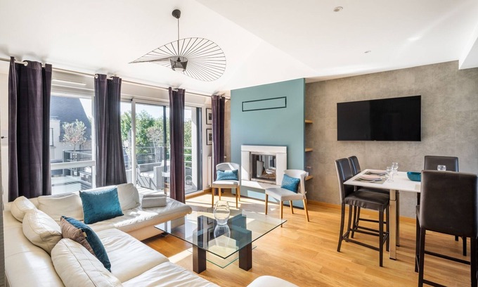 Rotheneuf-Le Pont Apartment | FENUA - Two Bedroom Apartment, Sleeps 4