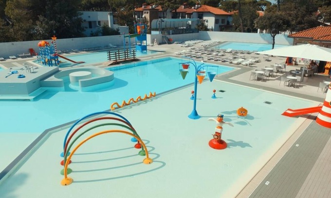 Lido di Spina House | Feriendorf Mare Pineta Mobilehome Viola für 3 Personen