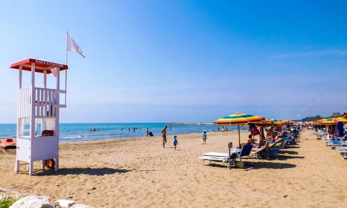 Duna Verde Apartment | Feriendorf San Francesco Deluxe Lodge Sea View Family für 5+1 Personen