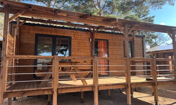 Esparron-de-Verdon House | Ferienhaus 2 Schlafzimmer + Klimaanlage 4 Personen