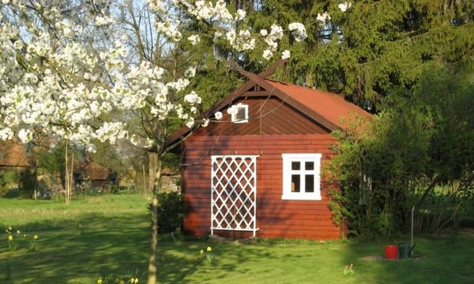 Burg House | Ferienhaus Blockhütte